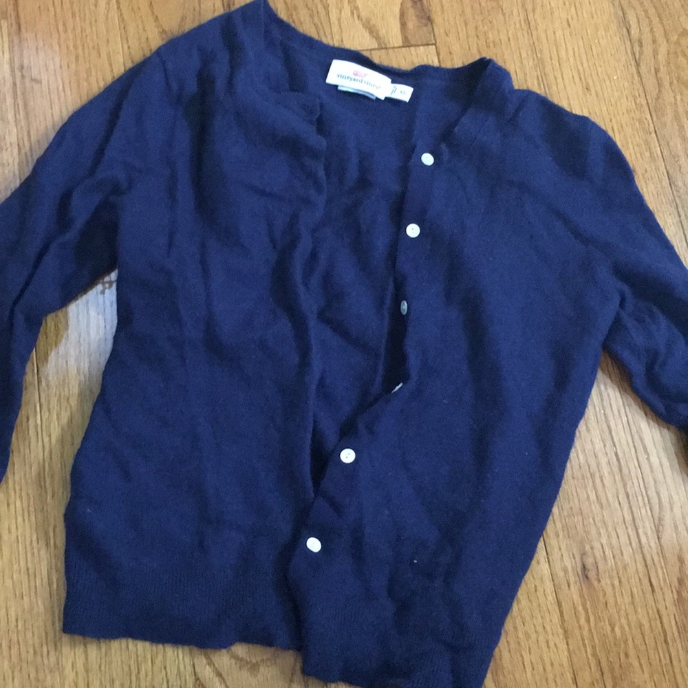 Vineyard Vines navy blue cardigan